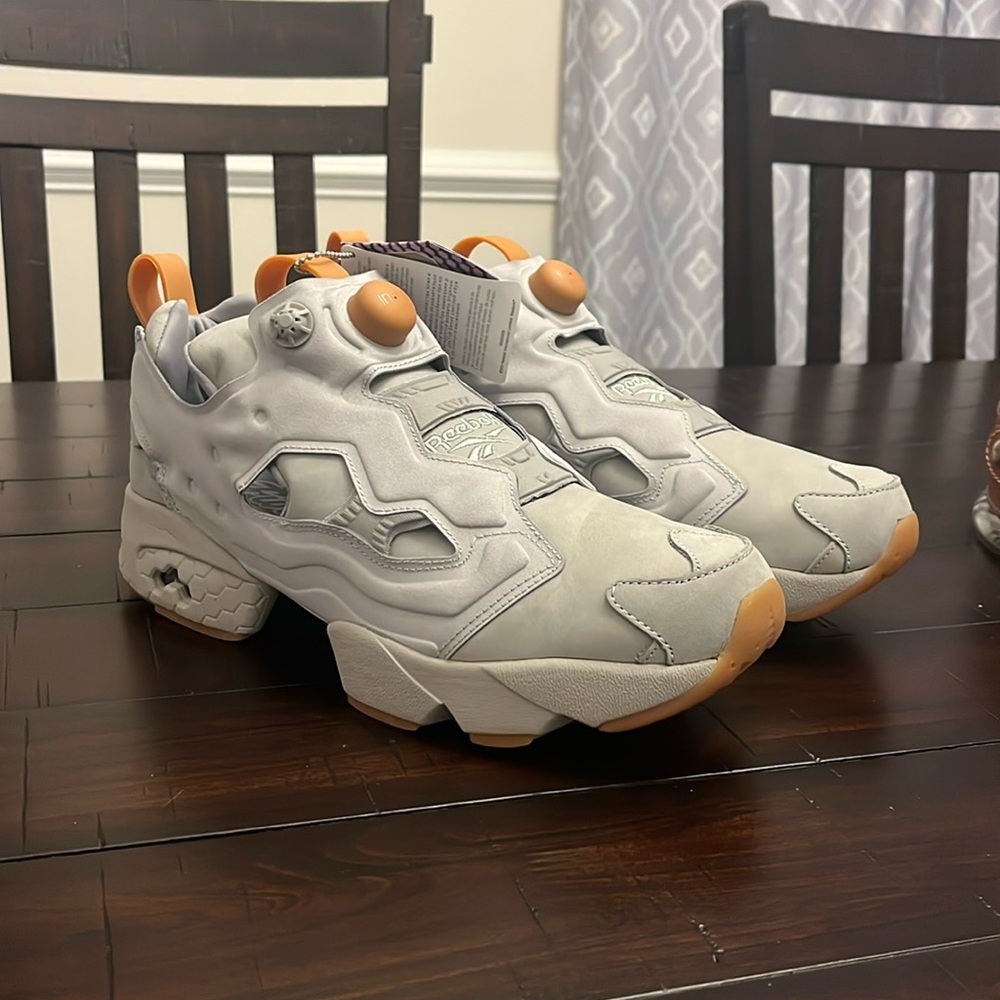 Reebok X PACKER Instapump Fury OG Nubuck Shoes Sneakers AR3500 Pump Mens Sizes
